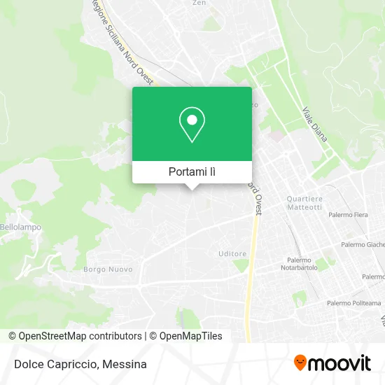 Mappa Dolce Capriccio