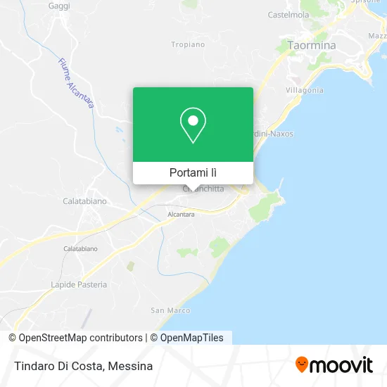 Mappa Tindaro Di Costa