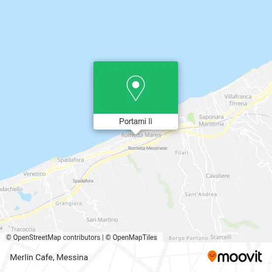Mappa Merlin Cafe
