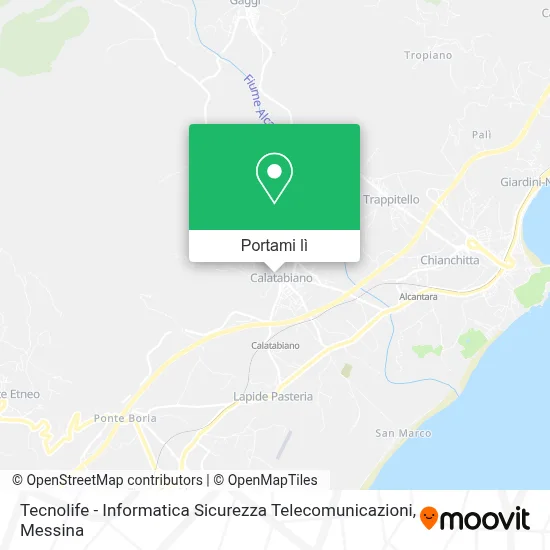 Mappa Tecnolife - Informatica Sicurezza Telecomunicazioni