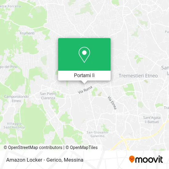 Mappa Amazon Locker - Gerico
