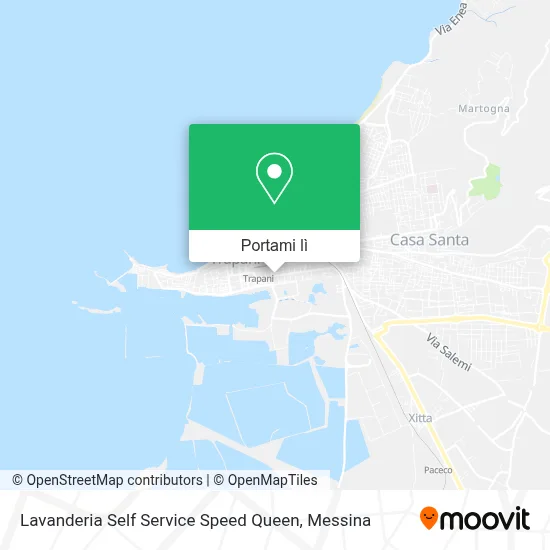 Mappa Lavanderia Self Service Speed Queen