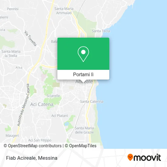 Mappa Fiab Acireale