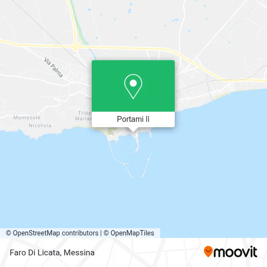 Mappa Faro Di Licata