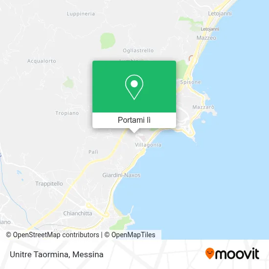 Mappa Unitre Taormina