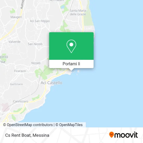 Mappa Cs Rent Boat