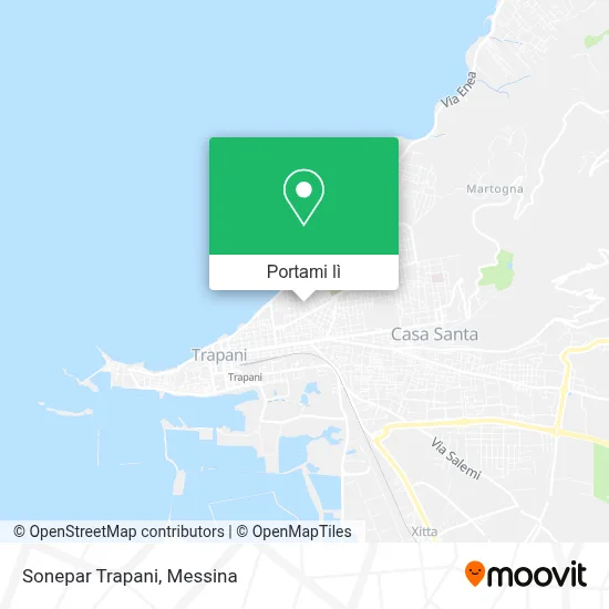 Mappa Sonepar Trapani