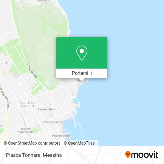 Mappa Piazza Tonnara