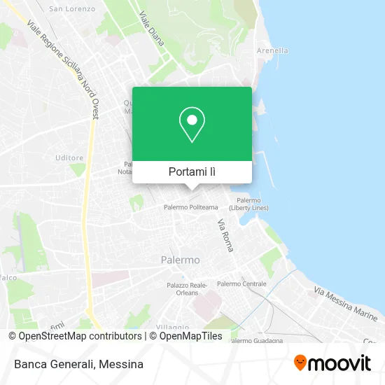 Mappa Banca Generali