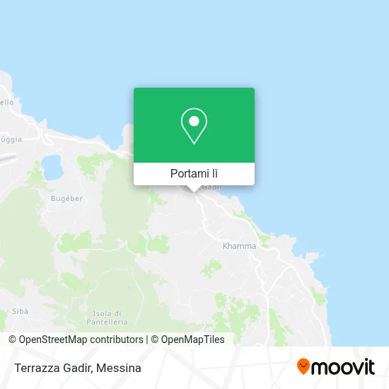 Mappa Terrazza Gadir