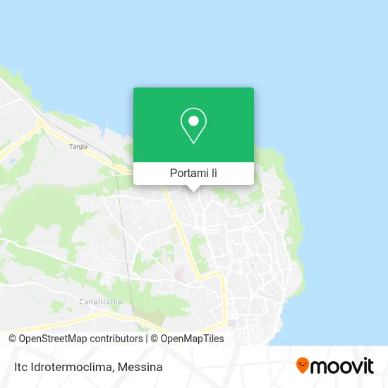 Mappa Itc Idrotermoclima