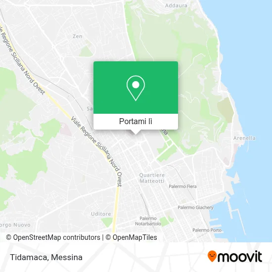 Mappa Tidamaca