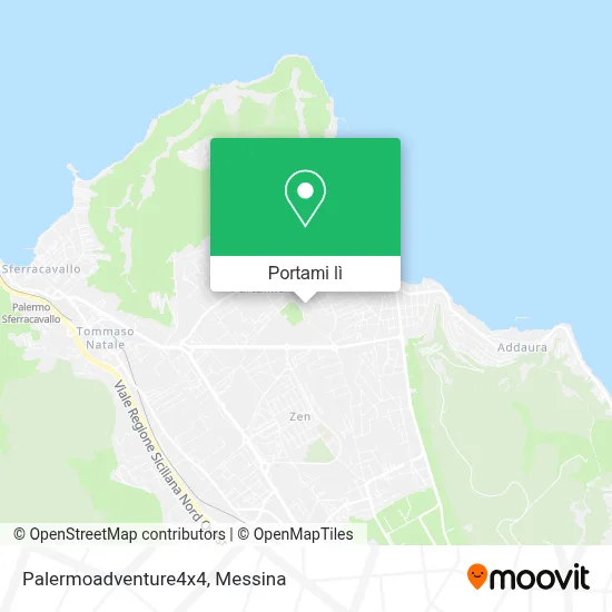 Mappa Palermoadventure4x4