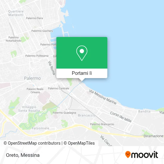 Mappa Oreto
