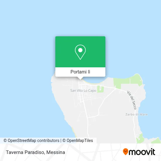 Mappa Taverna Paradiso