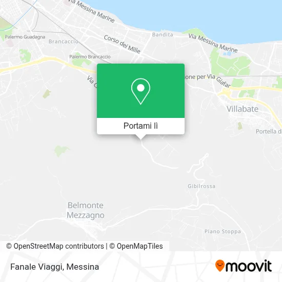 Mappa Fanale Viaggi