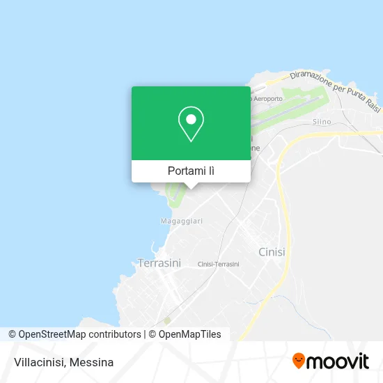 Mappa Villacinisi