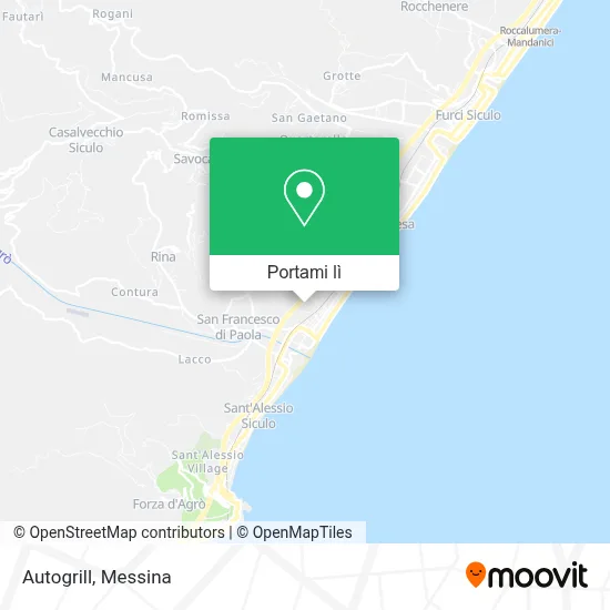 Mappa Autogrill