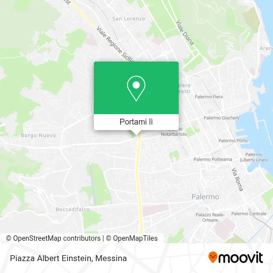 Mappa Piazza Albert Einstein