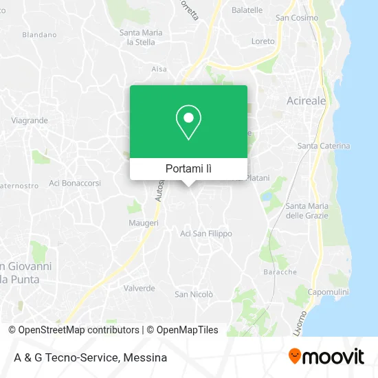 Mappa A & G Tecno-Service