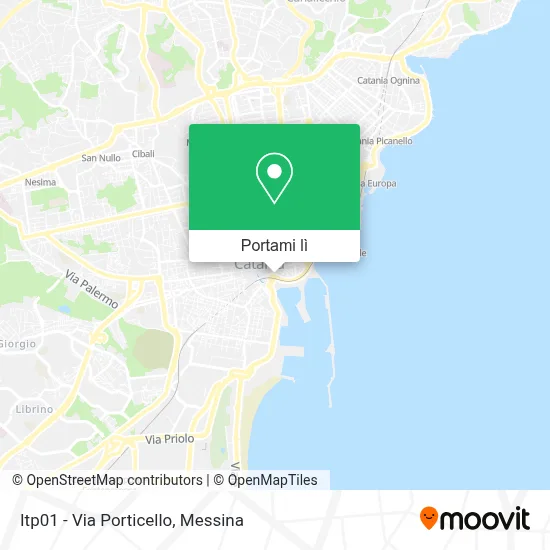 Mappa Itp01 - Via Porticello