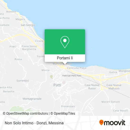 Mappa Non Solo Intimo - Donzì