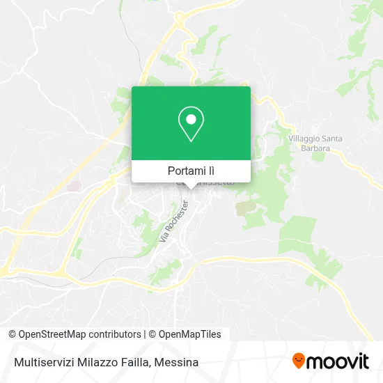 Mappa Multiservizi Milazzo Failla