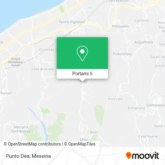 Mappa Punto Dea