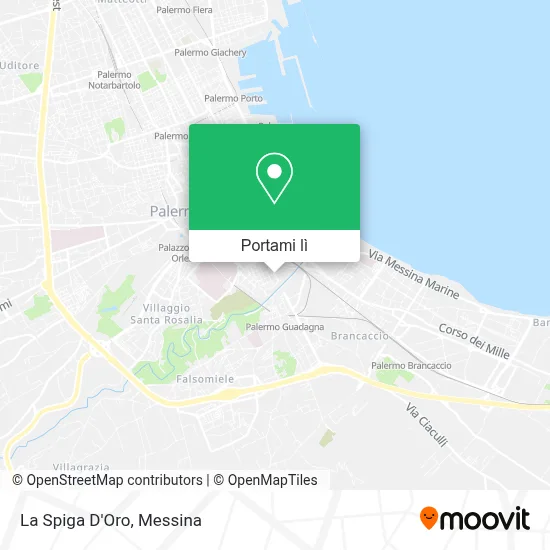 Mappa La Spiga D'Oro