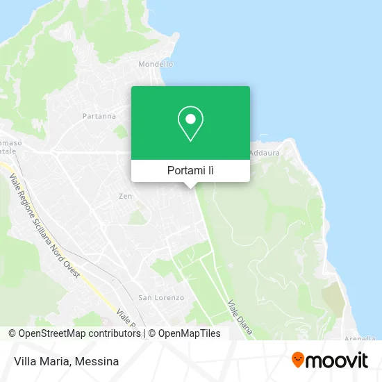 Mappa Villa Maria