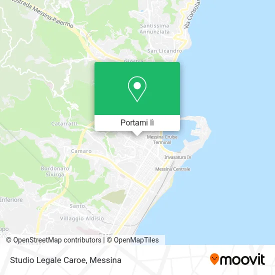 Mappa Studio Legale Caroe