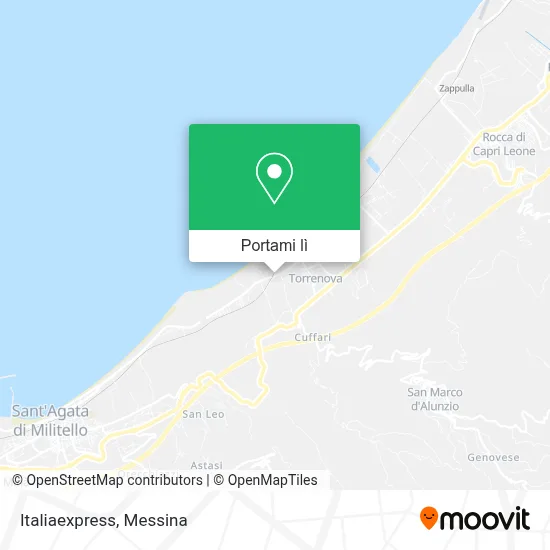 Mappa Italiaexpress