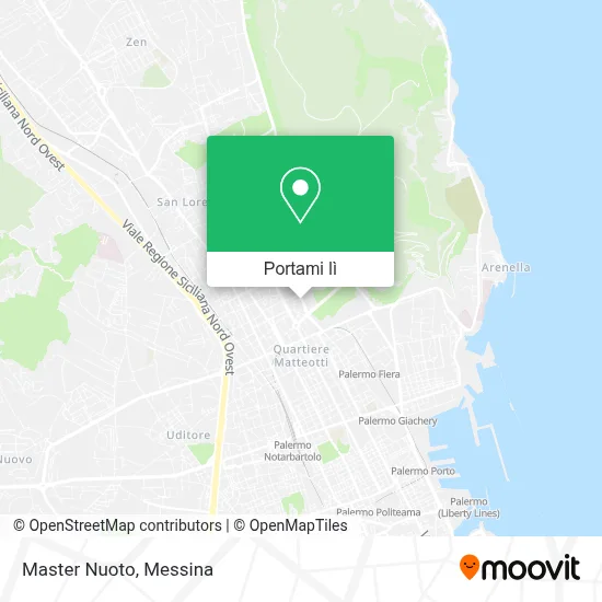 Mappa Master Nuoto