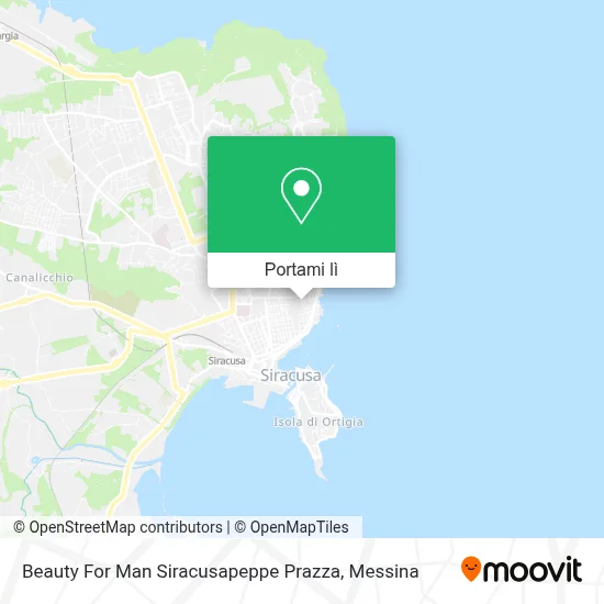 Mappa Beauty For Man Siracusapeppe Prazza