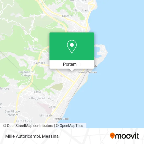 Mappa Mille Autoricambi