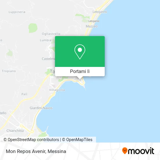 Mappa Mon Repos Avenir
