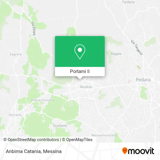 Mappa Anbima Catania