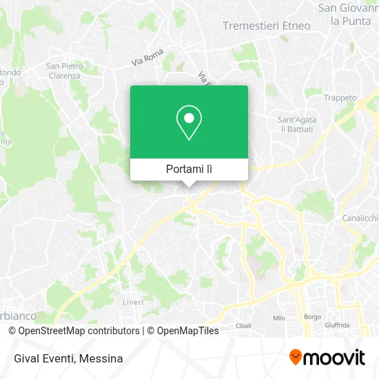 Mappa Gival Eventi
