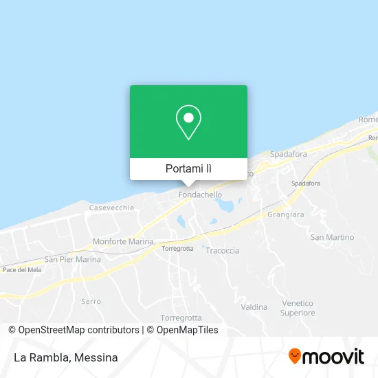 Mappa La Rambla