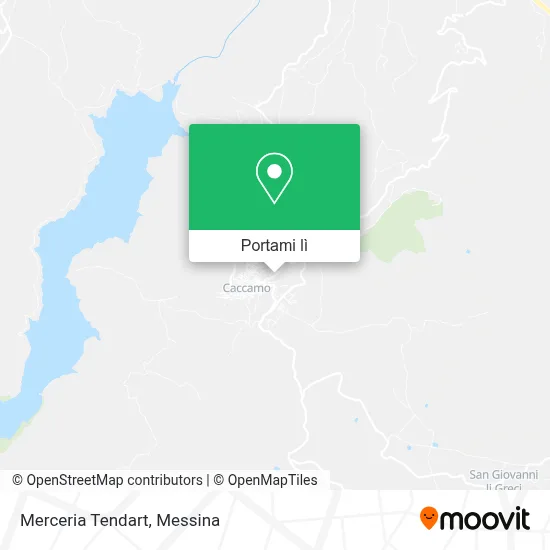 Mappa Merceria Tendart
