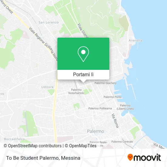Mappa To Be Student Palermo