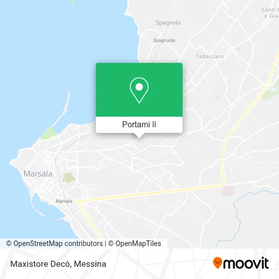 Mappa Maxistore Decò