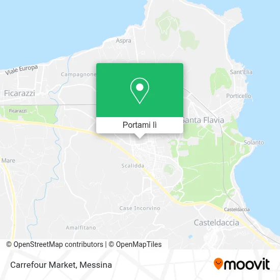 Mappa Carrefour Market
