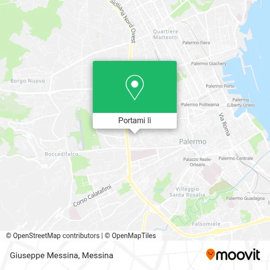 Mappa Giuseppe Messina