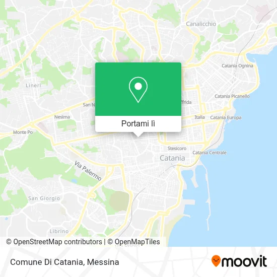 Mappa Comune Di Catania