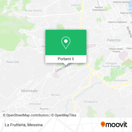 Mappa La Frutteria
