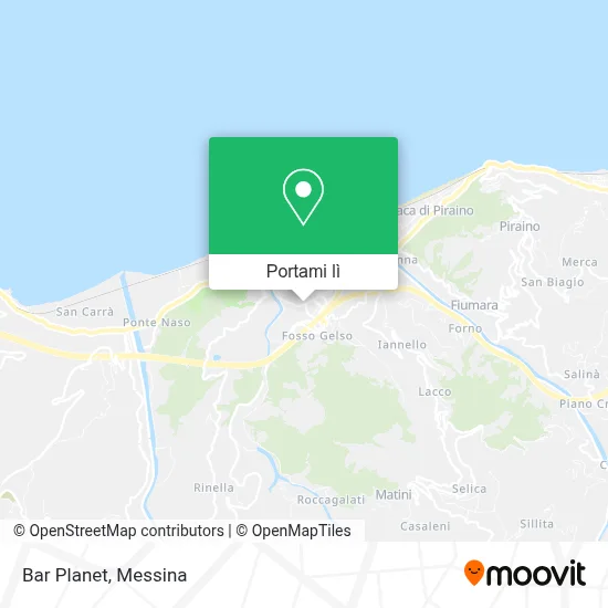 Mappa Bar Planet