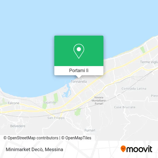 Mappa Minimarket Decò