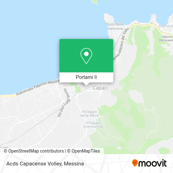 Mappa Acds Capacense Volley