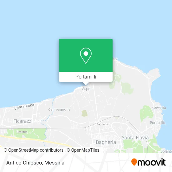Mappa Antico Chiosco